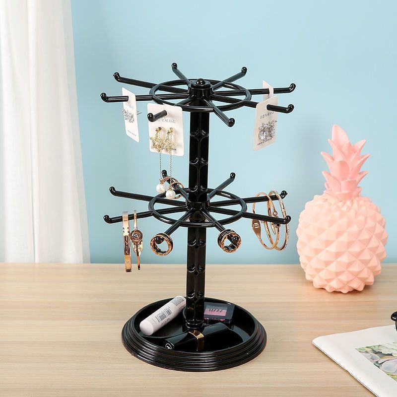 Rotating 2 Tier Multifunctional Rack