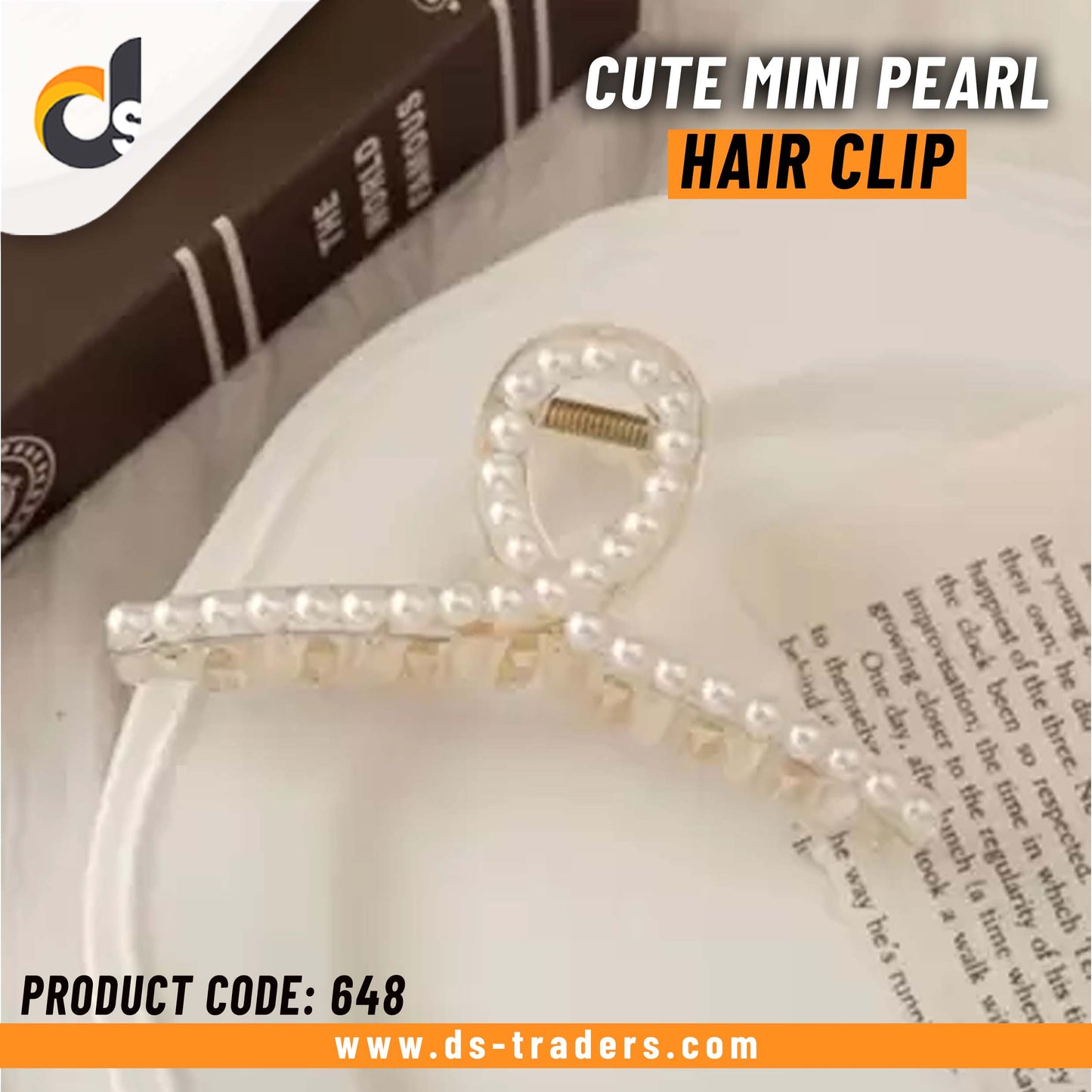 Cute Mini Pearl Hair Clip