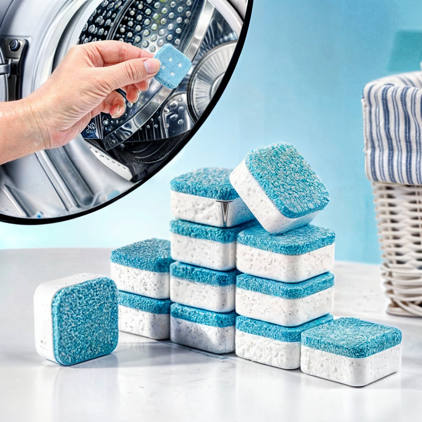 Multi-Purpose Washing Machine Cleaning Tablets