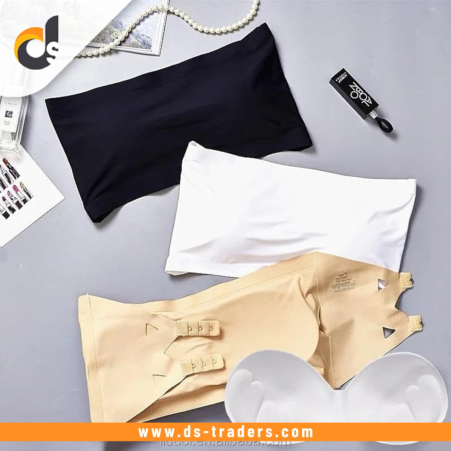 Imported High Quality Foam Bra - Free Size (RANDOM COLOR)