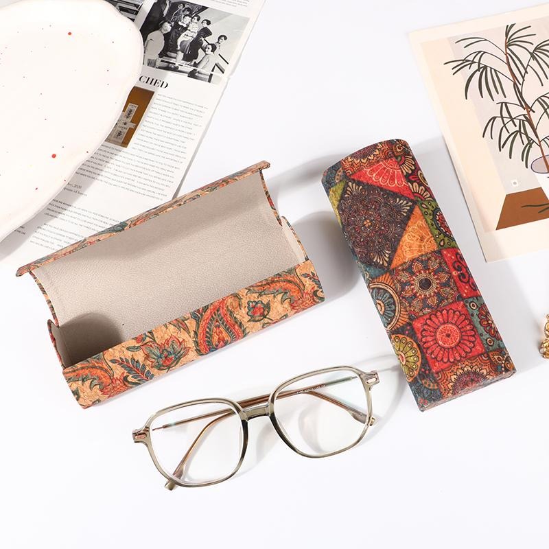 Portable Retro Glasses Storage Case