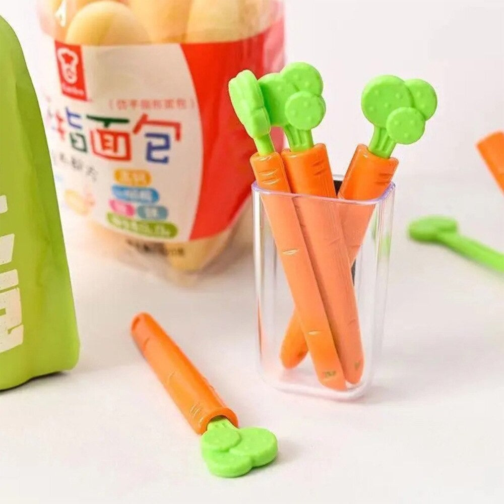 Pack Of 5 - Carrot Style Food Sealing Clip