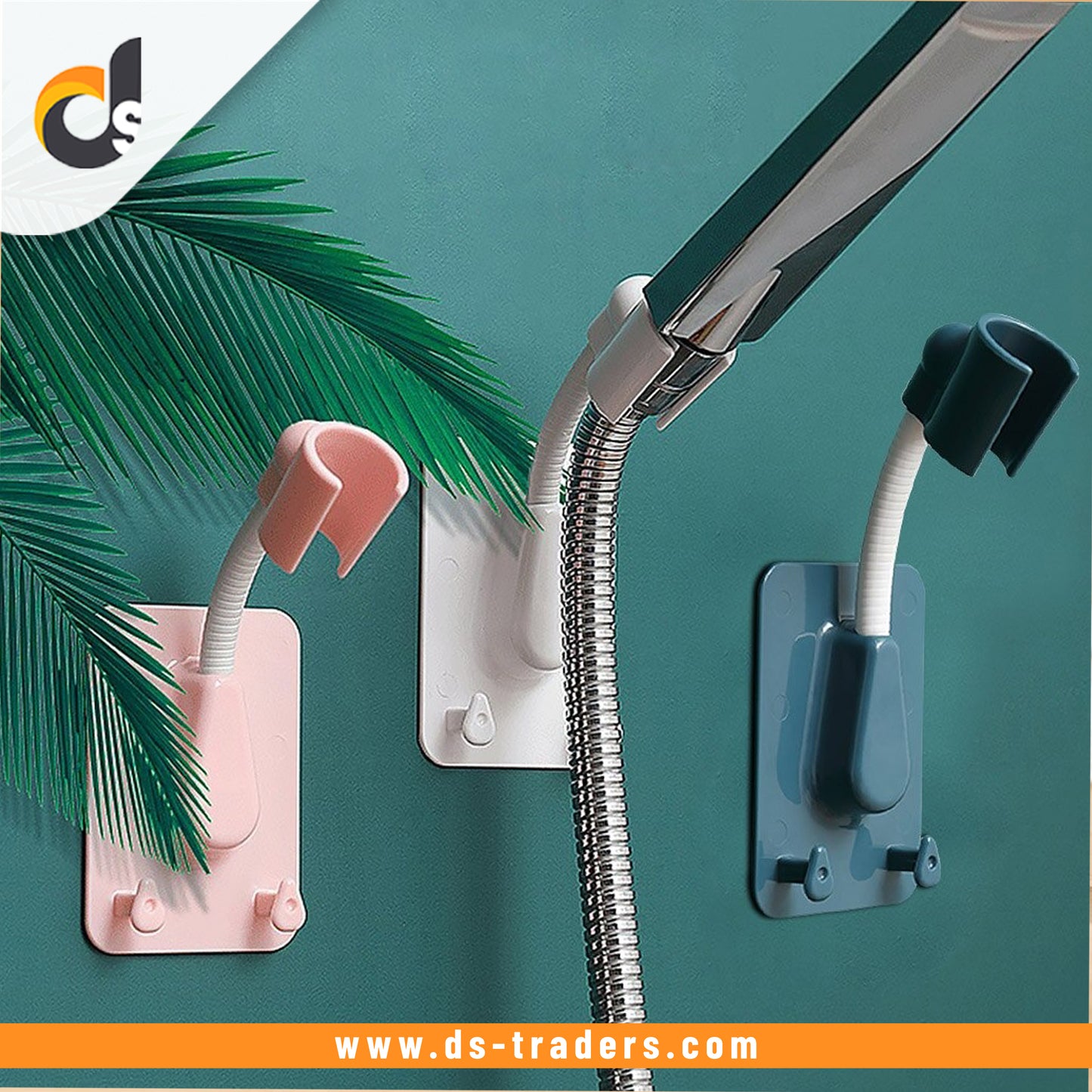 Portable Shower Universal Adjustable Shower Stand With Hook.