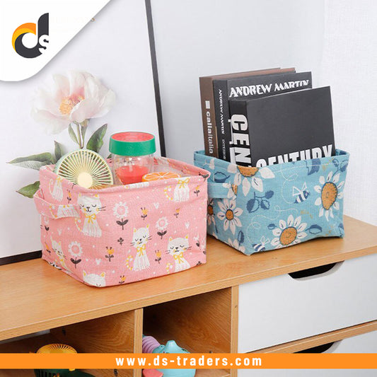 Foldable Storage Organizing Basket.