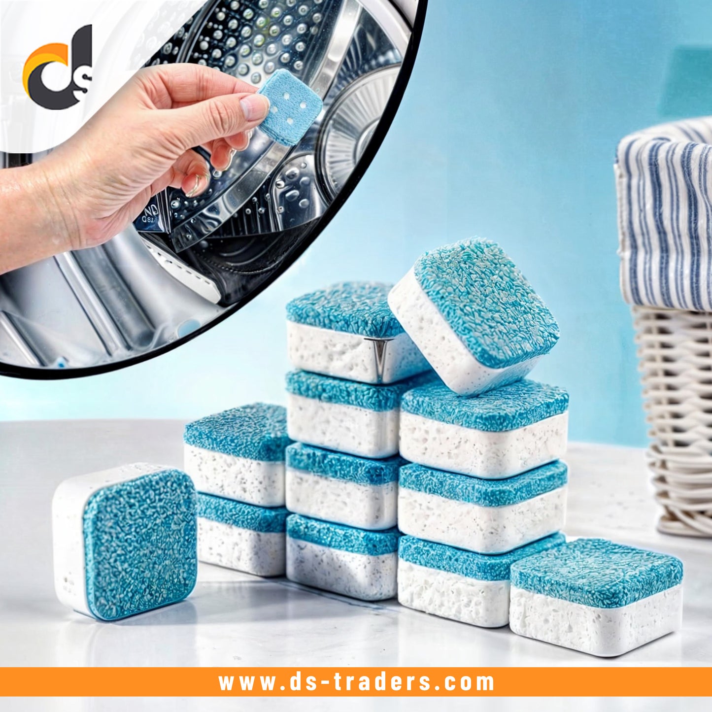 Multi-Purpose Washing Machine Cleaning Tablets