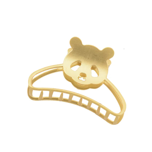 Panda Metal Claw Hair Clip