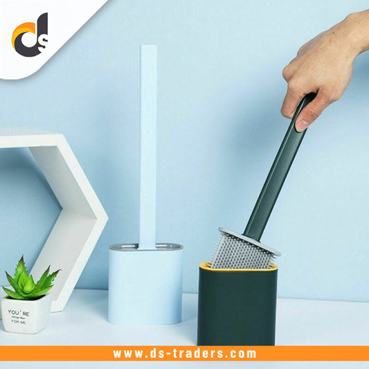 Self Adhesive Silicone Toilet Brush