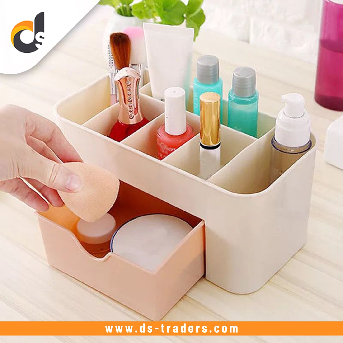 Makeup Organizer Cosmetic Beauty Storage Case.
