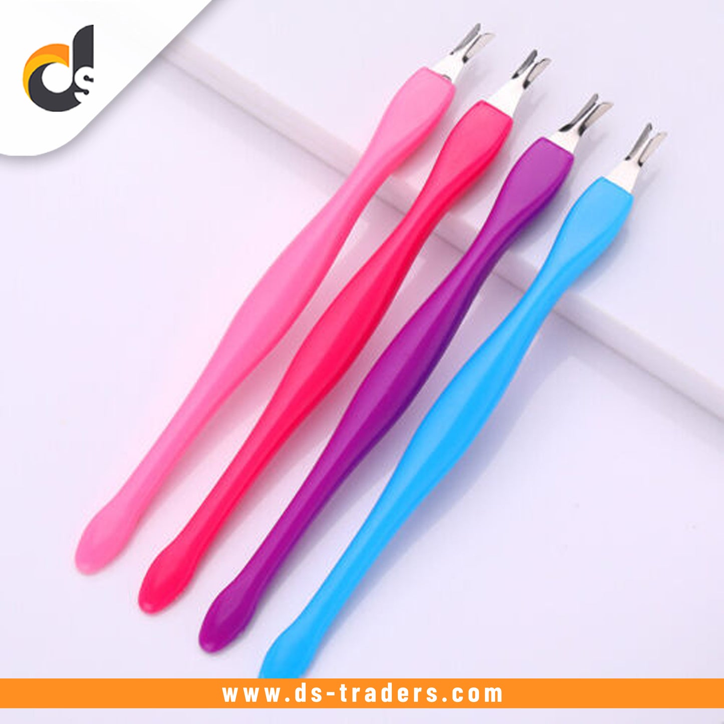 Pack Of 2 - Stainless Steel Dead Skin Remove Fork Nail Art Remover.