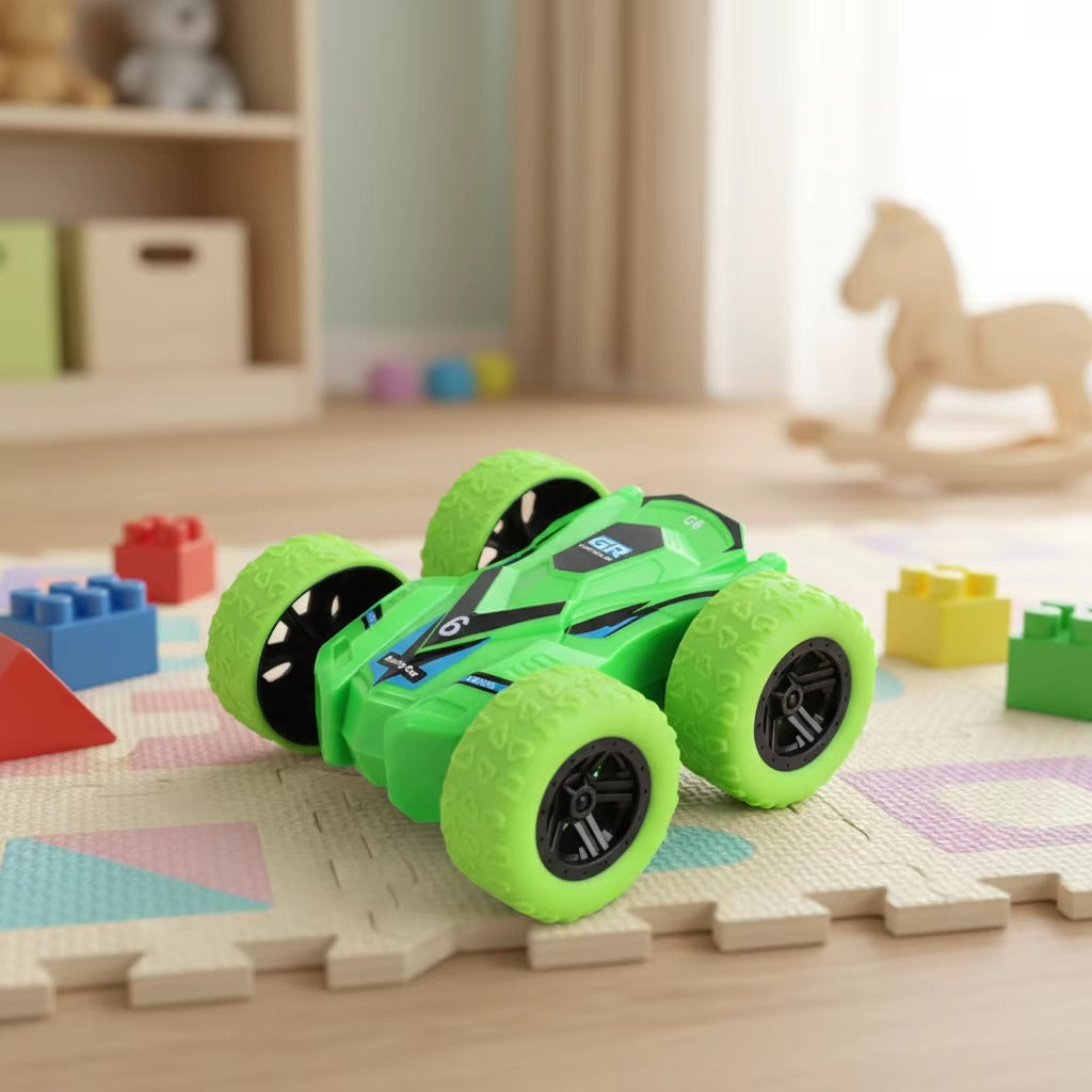 Four-Wheel Stunt Toy Car