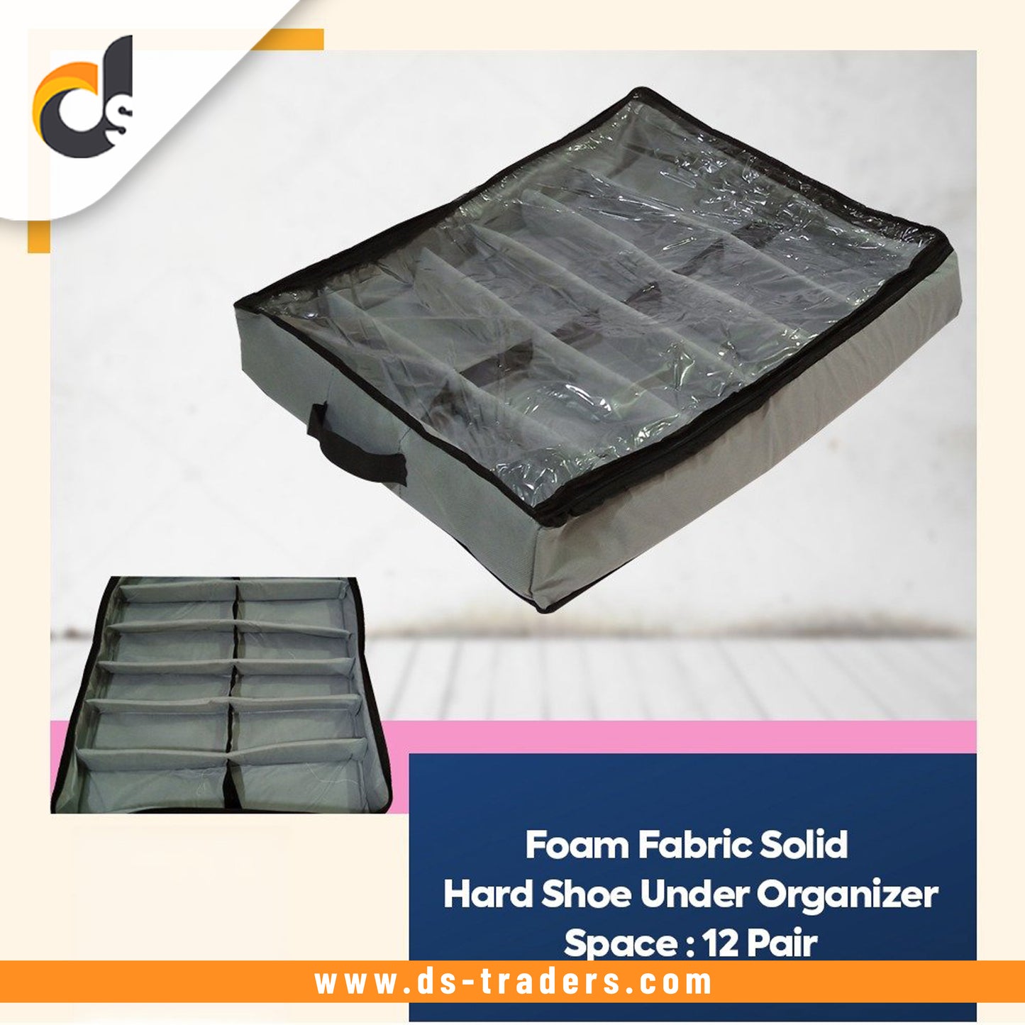 High Quality Foam 12 Pairs Shoe Organizer.