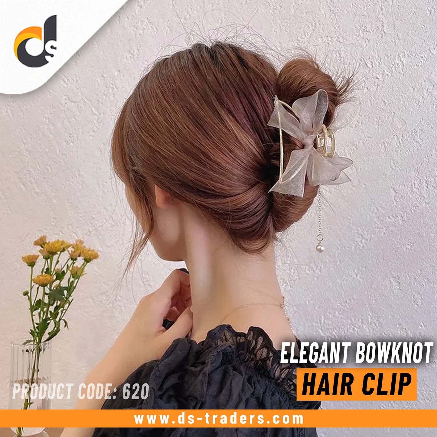 Elegant Bowknot Hair Clip