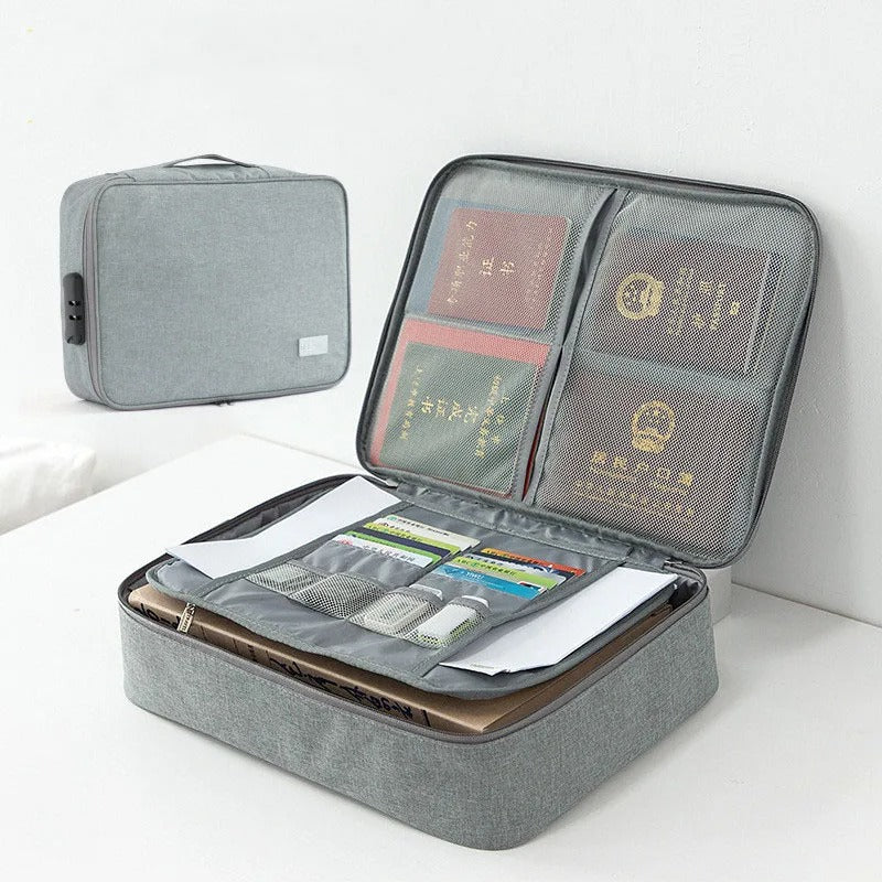 Multilayer Portable File Storage Box