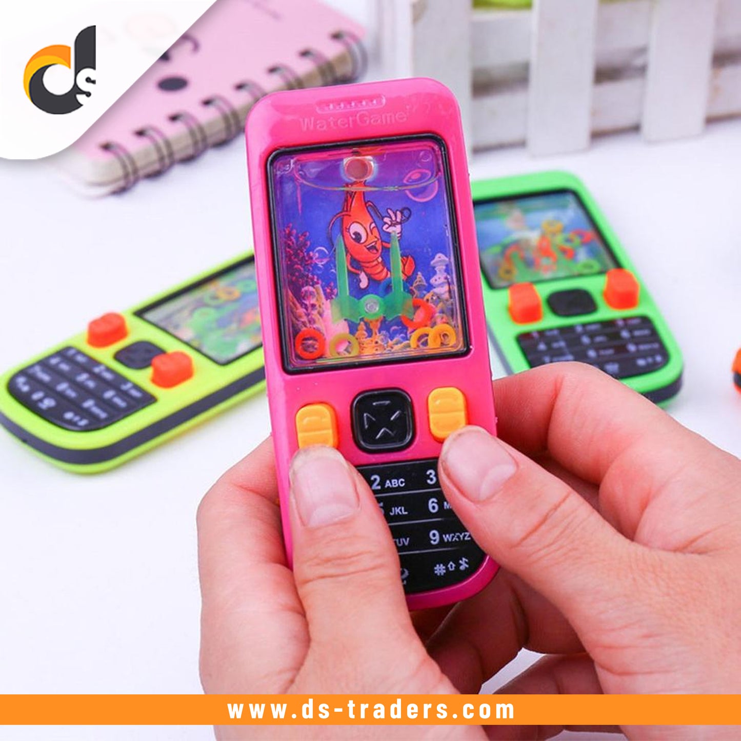 Mobile Water Ring Game Fun Toy.