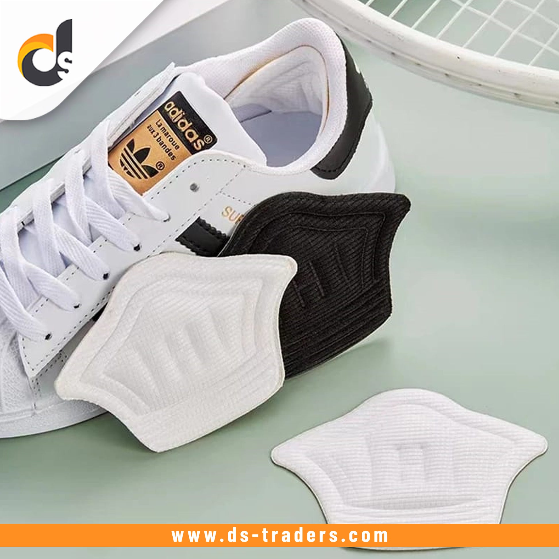 1Pairs Heel Insoles Patch Pain Relief Anti-wear Cushion Pads.