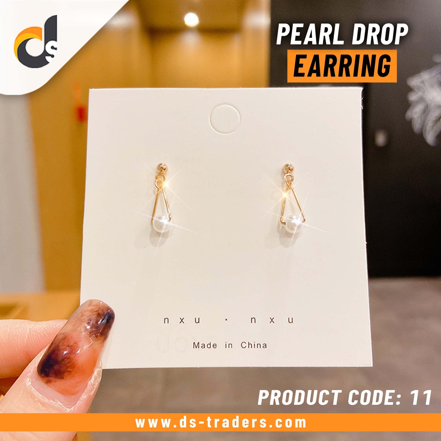 Pearl Drop Earrings