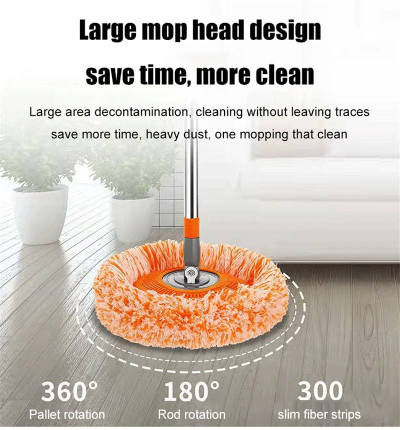 Sun Flower Spin Floor Cleaning & Dusting Mop