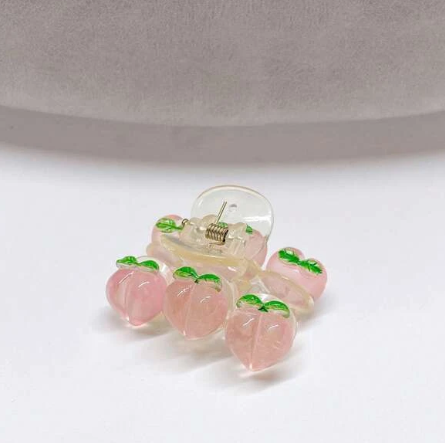 Sweet Peach Hair Clip