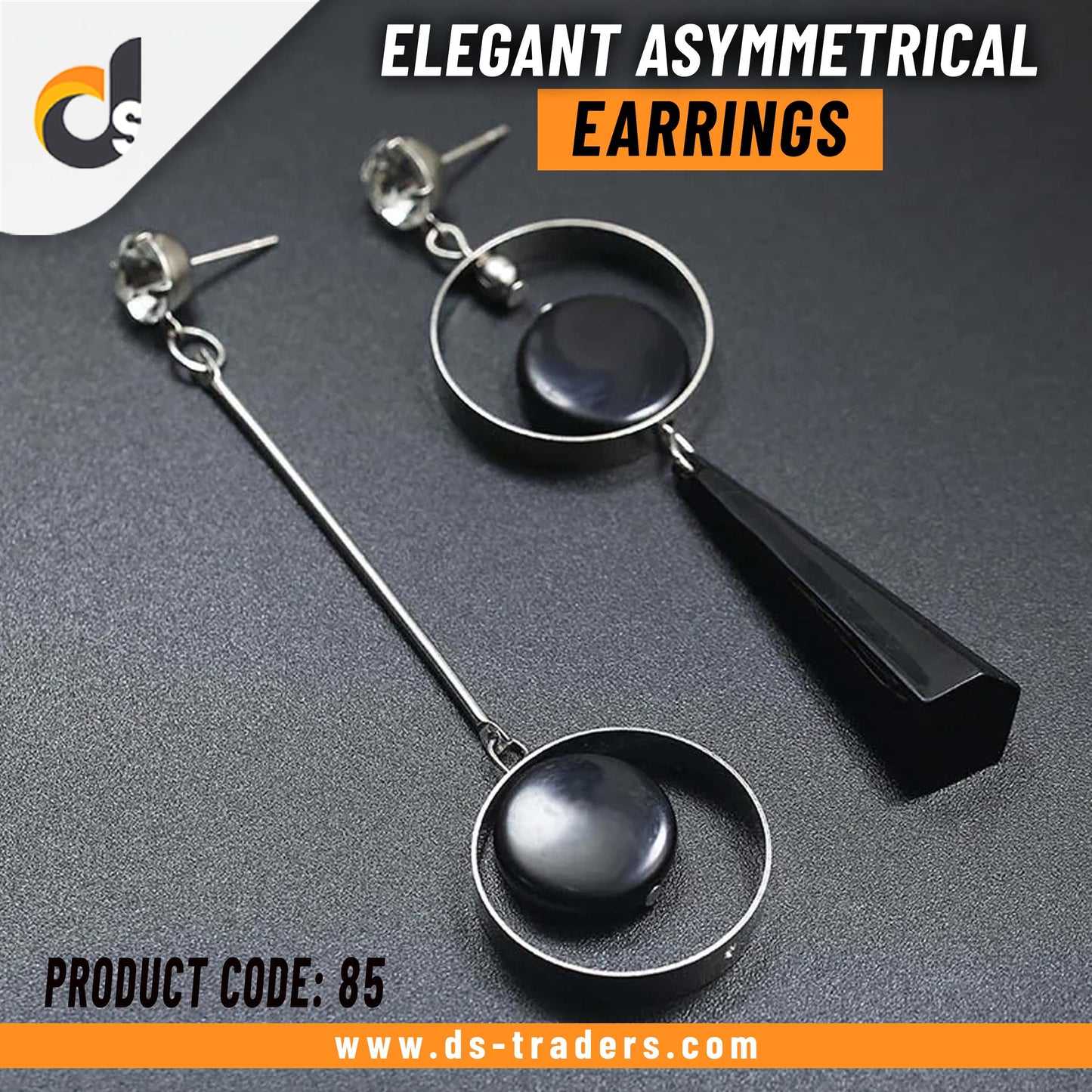 Elegant Asymmetrical Earrings