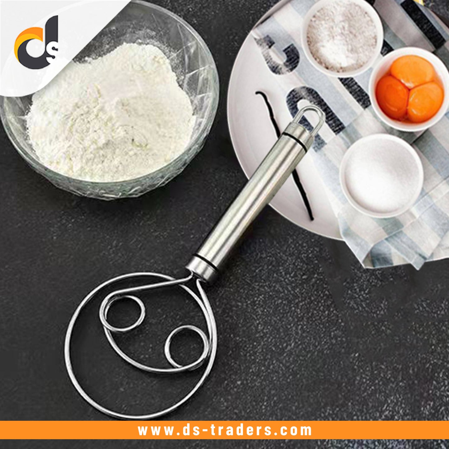 Stainless Steel Dough Whisker Tool