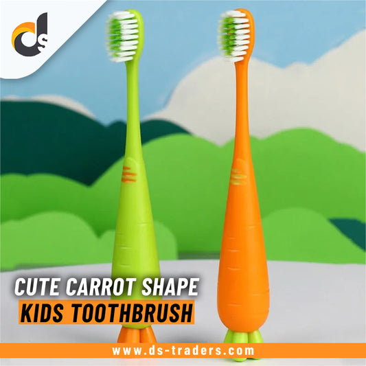 Cute Carrot Shape Kids Toothbrush