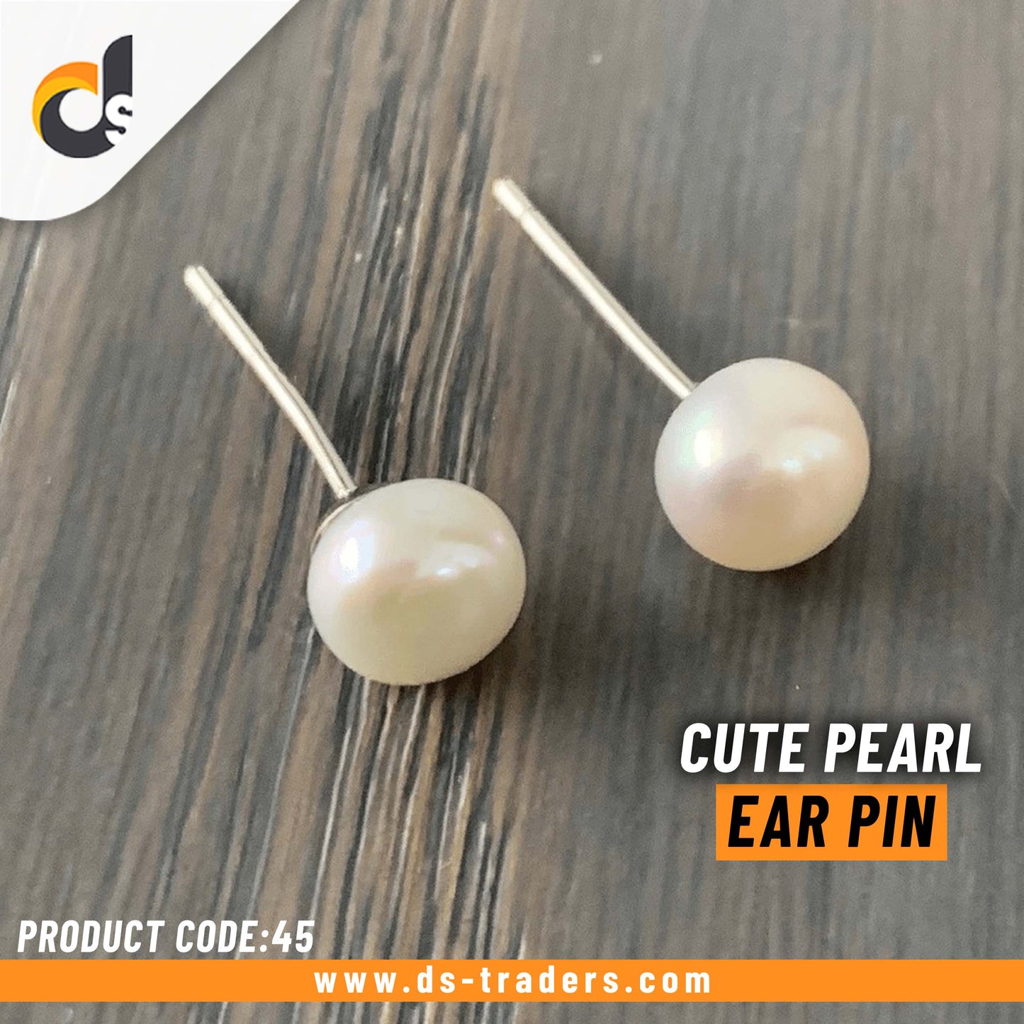Cute Pearl Ear Pin
