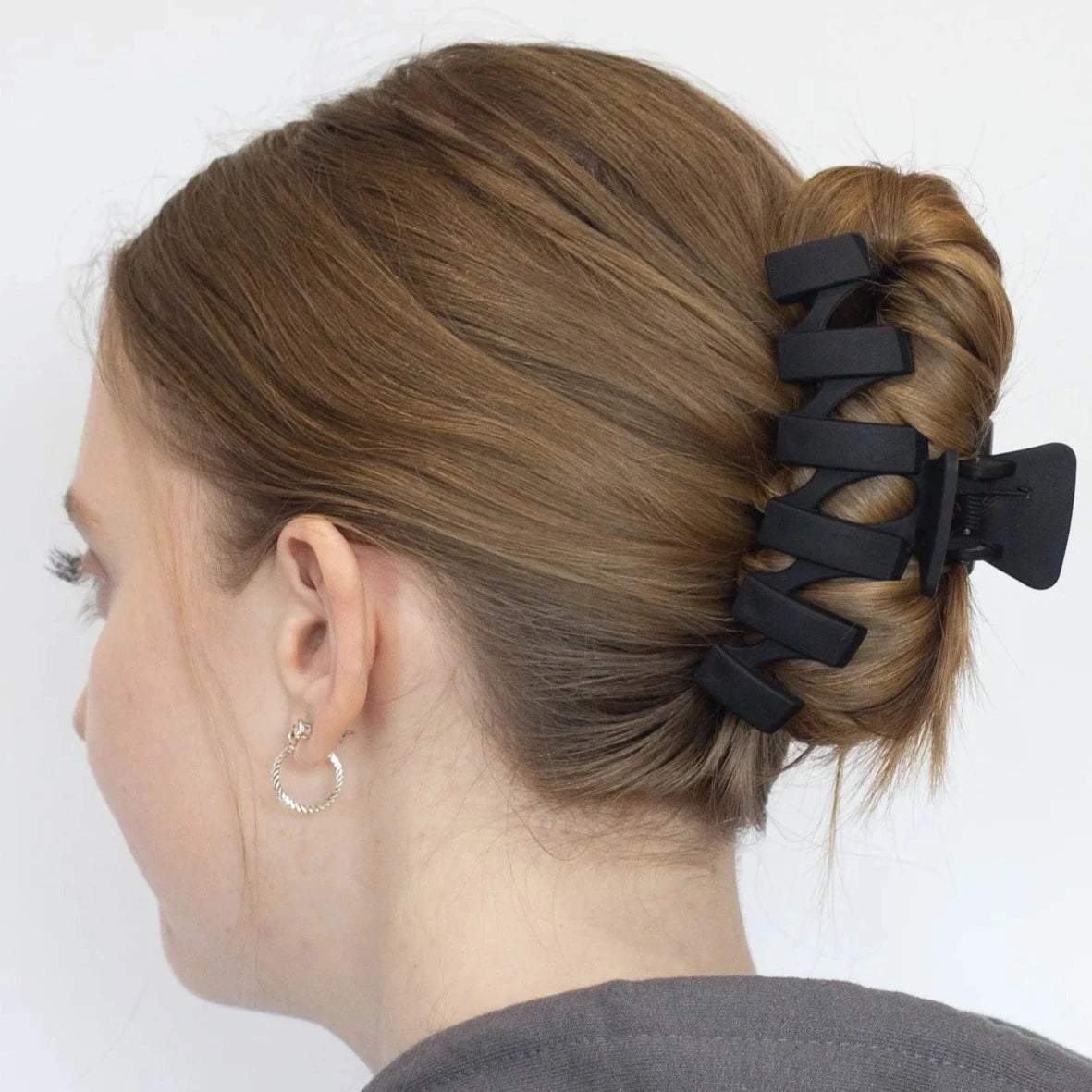 Wavy Matte Color Hair Clip
