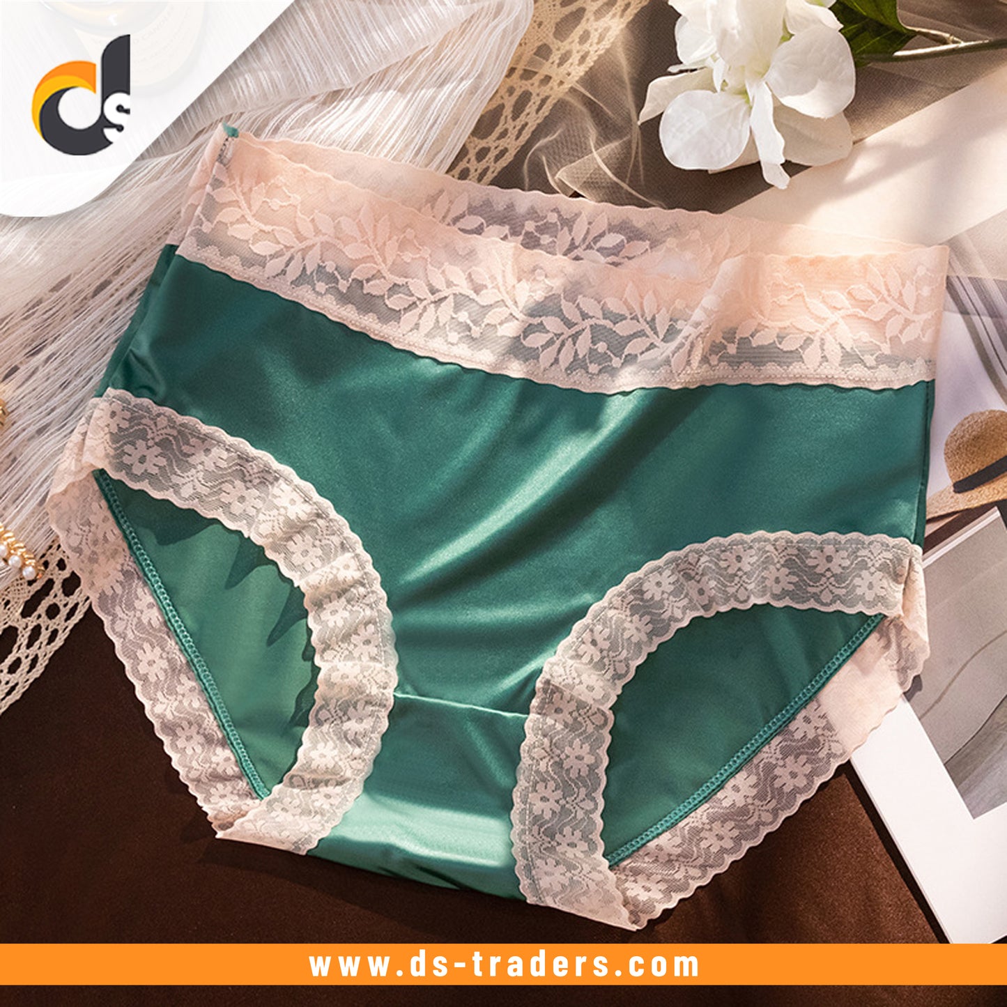 Rise Cotton Seamless Breathable Women's Underwear
