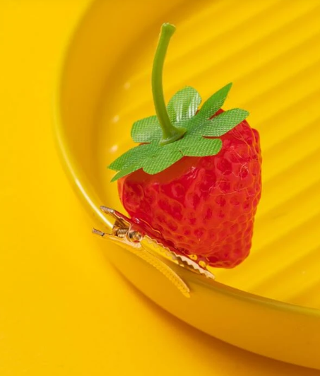 Cute Strawberry Shape Hairpin