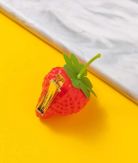 Cute Strawberry Shape Hairpin