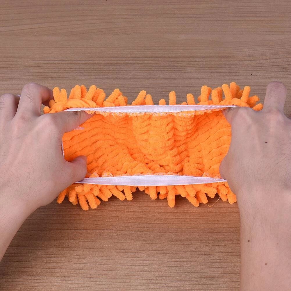 1 Pair Multifunctional Micro Fiber Shoe Covers Clean Slippers - DS Traders