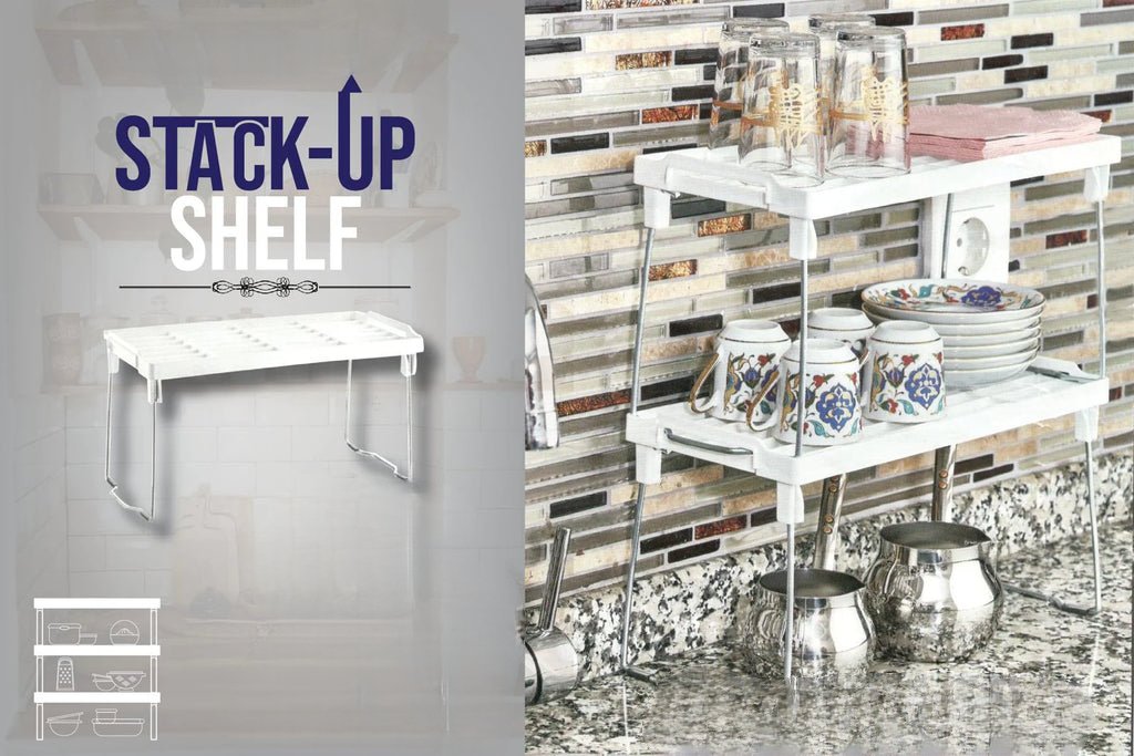 1 Pc Kitchen Stackable Shelf - DS Traders