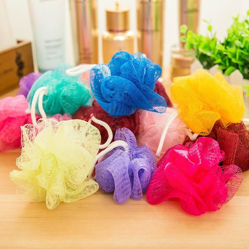 1Pc Flower Bath Body Scrubber Rub. - DS Traders