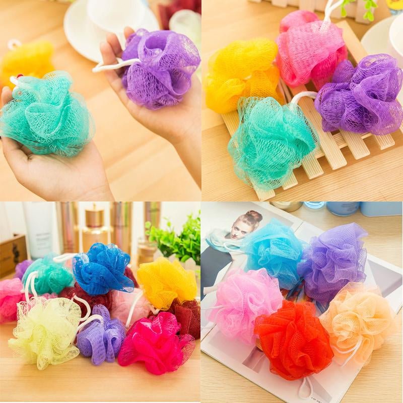 1Pc Flower Bath Body Scrubber Rub. - DS Traders