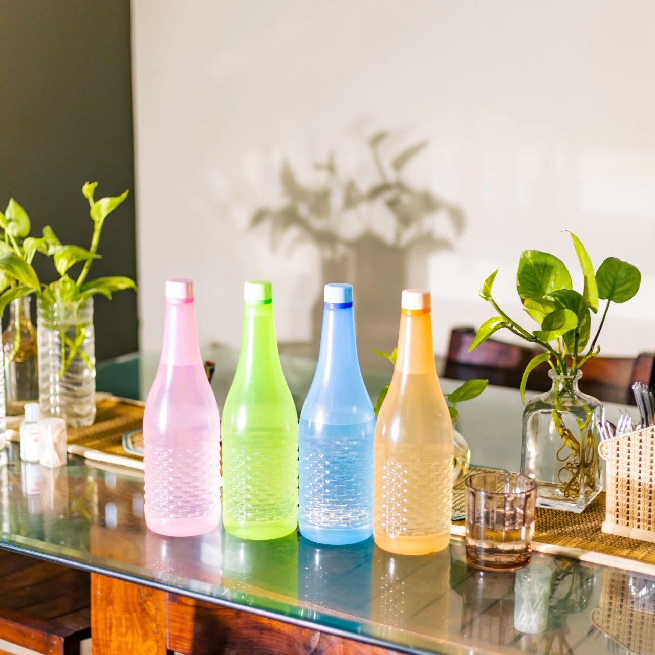 1PC Jumbo Water Bottle With Beautiful Design. - DS Traders