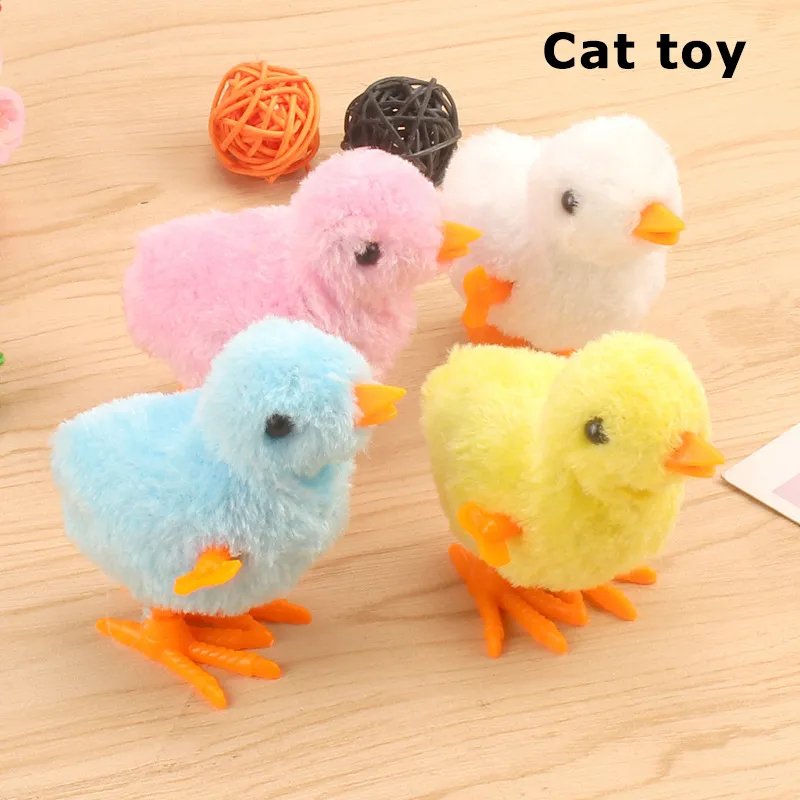 1PCS Creative Wind Up Chick Jumping Chicken. - DS Traders