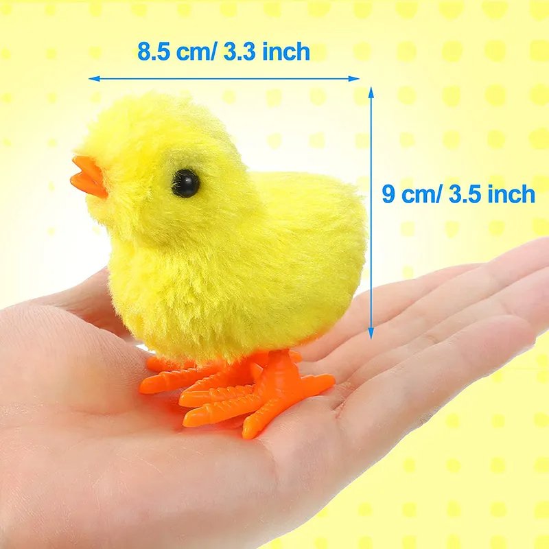 1PCS Creative Wind Up Chick Jumping Chicken. - DS Traders
