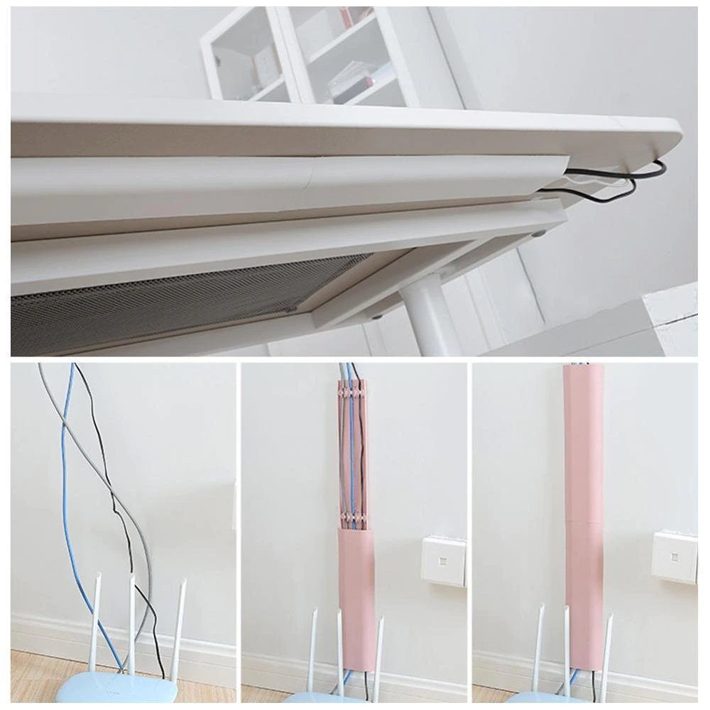 1pcs Safe Hide TV Cable Cover Wire Cord Home Organizer - DS Traders