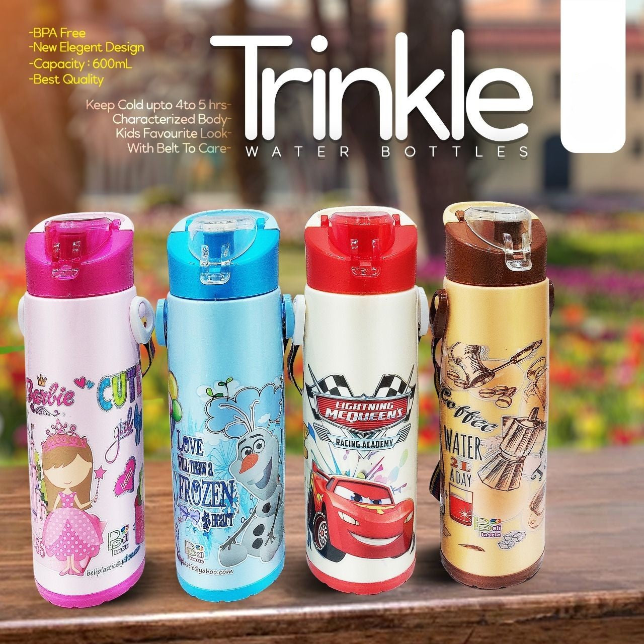 Trinkle Cool Water Bottle for Kids
