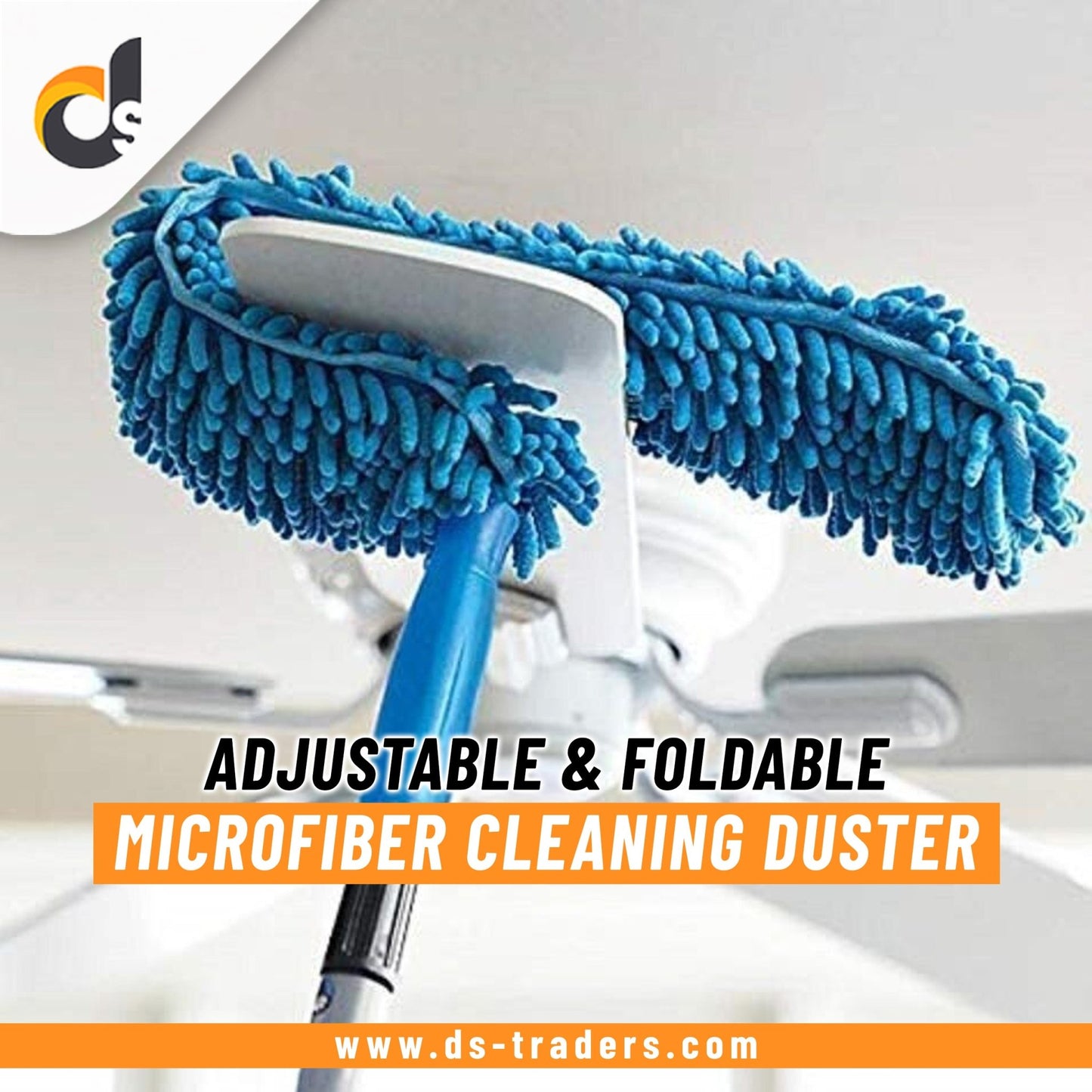 Adjustable & Foldable Microfiber Cleaning Duster for Multipurpose use - DS Traders