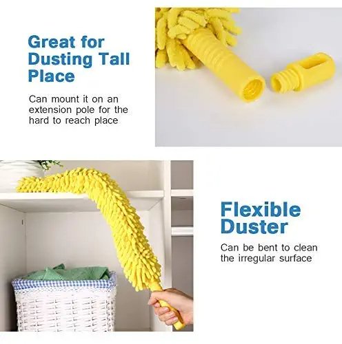 Adjustable & Foldable Microfiber Cleaning Duster for Multipurpose use - DS Traders