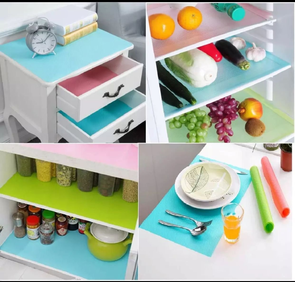 Anti-Bacterial Fridge Mat, Non-stick Roll - DS Traders