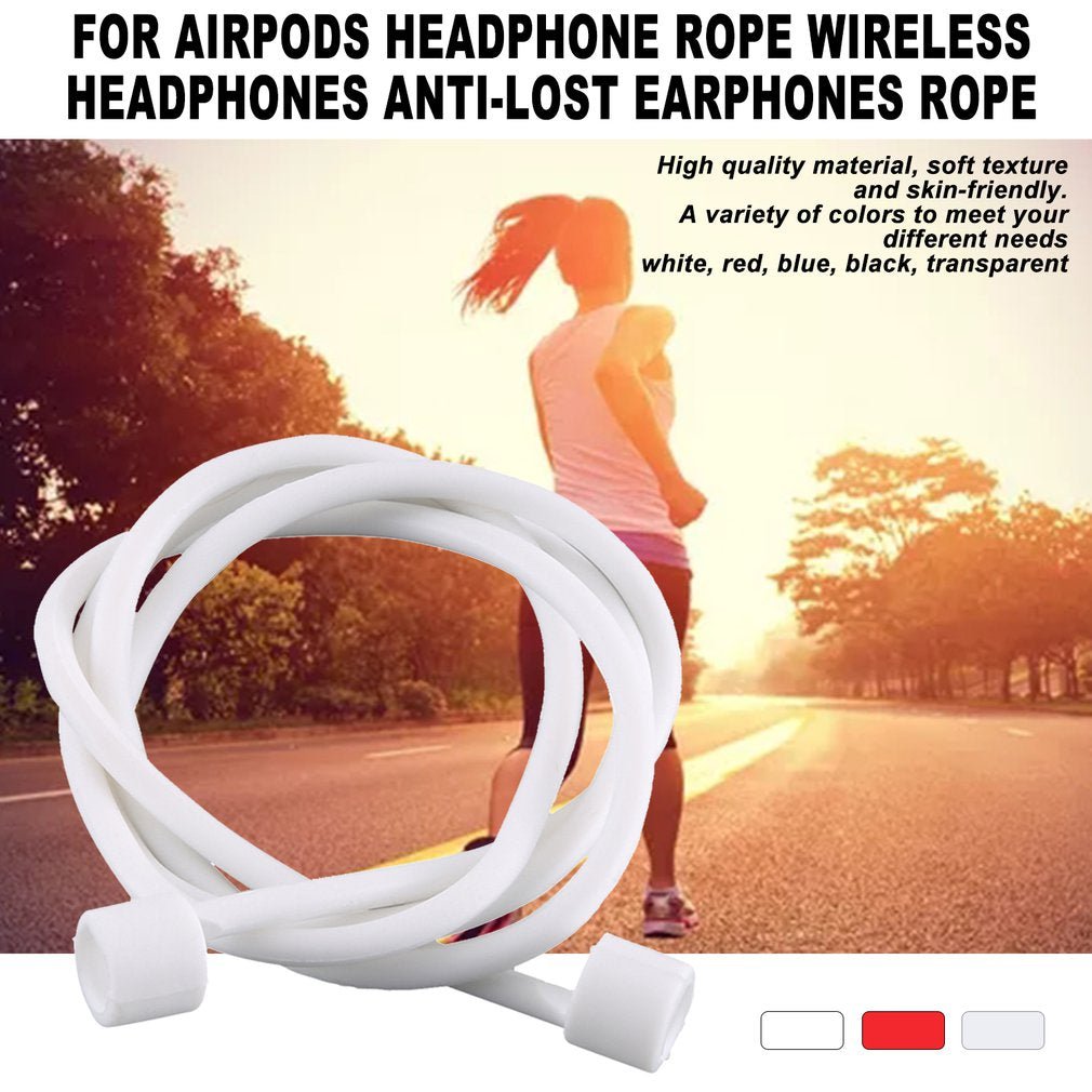 Anti-Lost Silicone Wireless Earphone Rope. - DS Traders