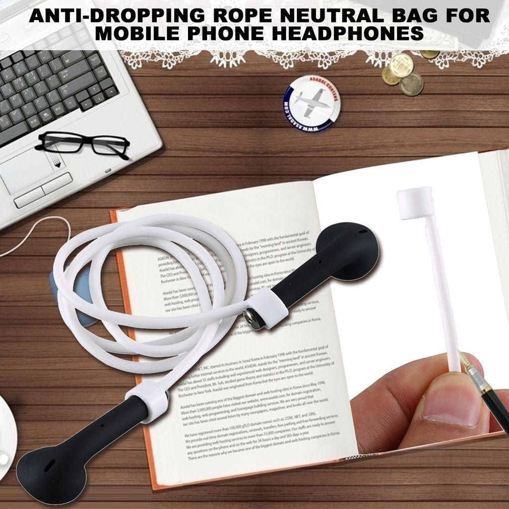 Anti-Lost Silicone Wireless Earphone Rope. - DS Traders