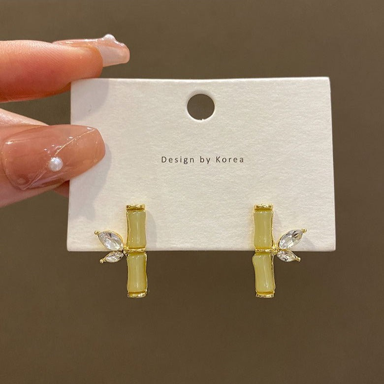 Bamboo Hoop Earrings - DS Traders