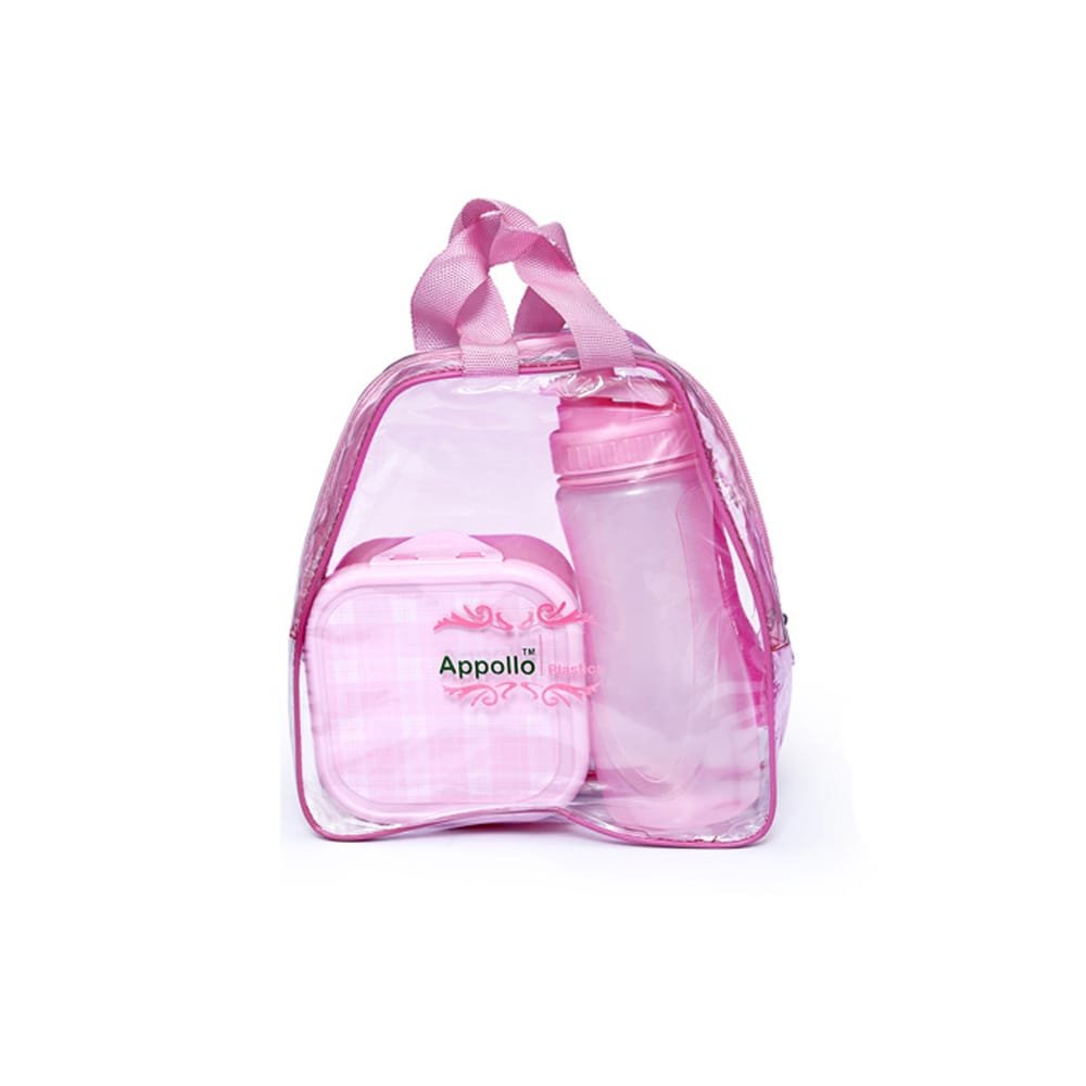 Buddy Pack (Bottle and School Lunch Box) With Handle Bag - DS Traders