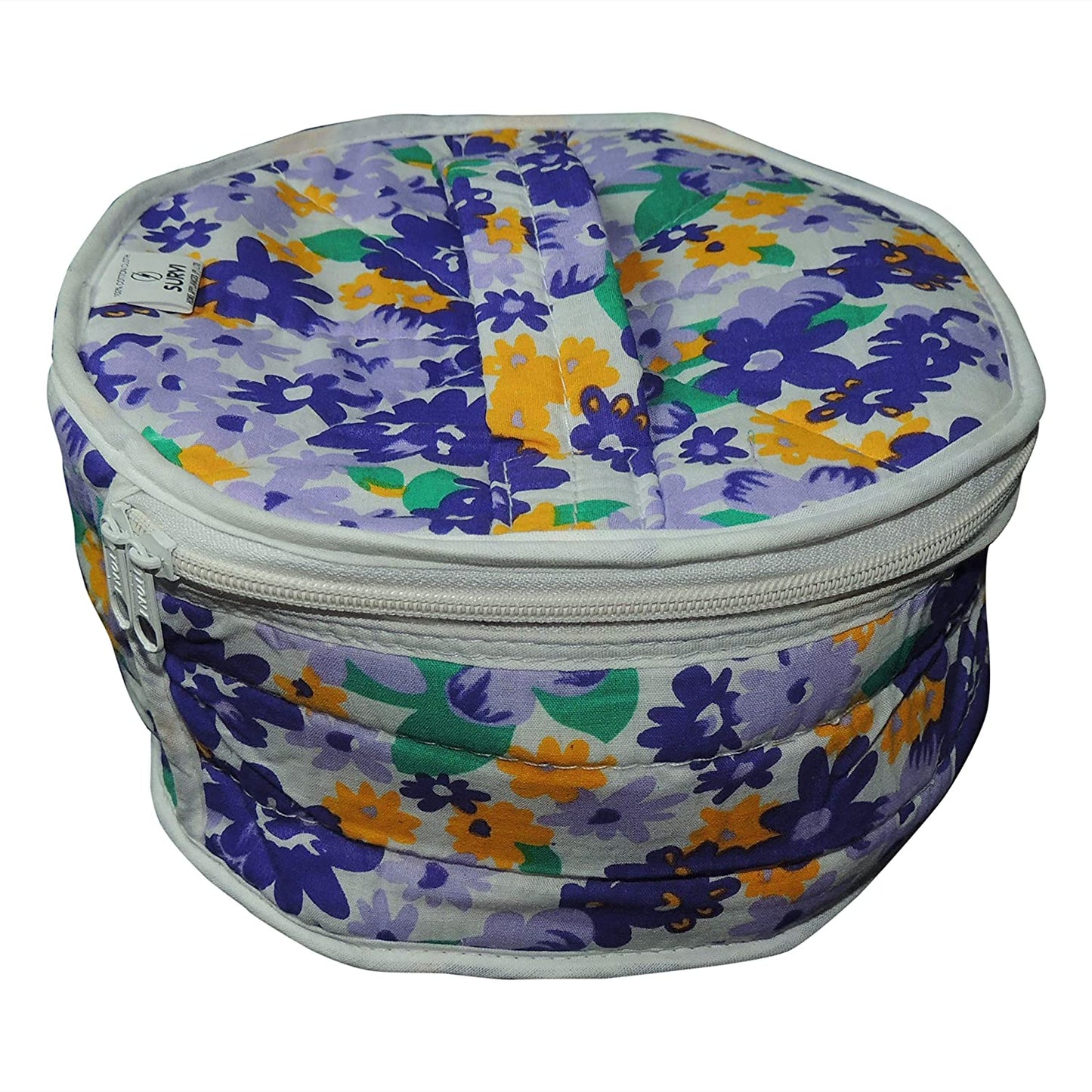 Cotton Centered Zip Roti Box - DS Traders
