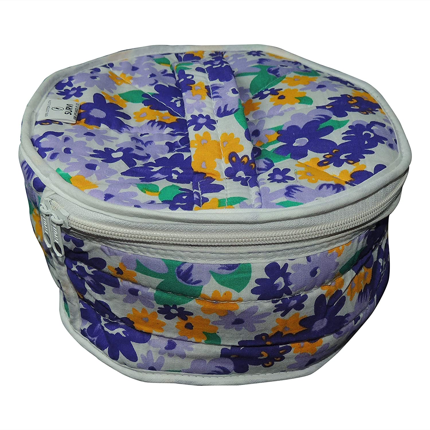 Cotton Centered Zip Roti Box - DS Traders
