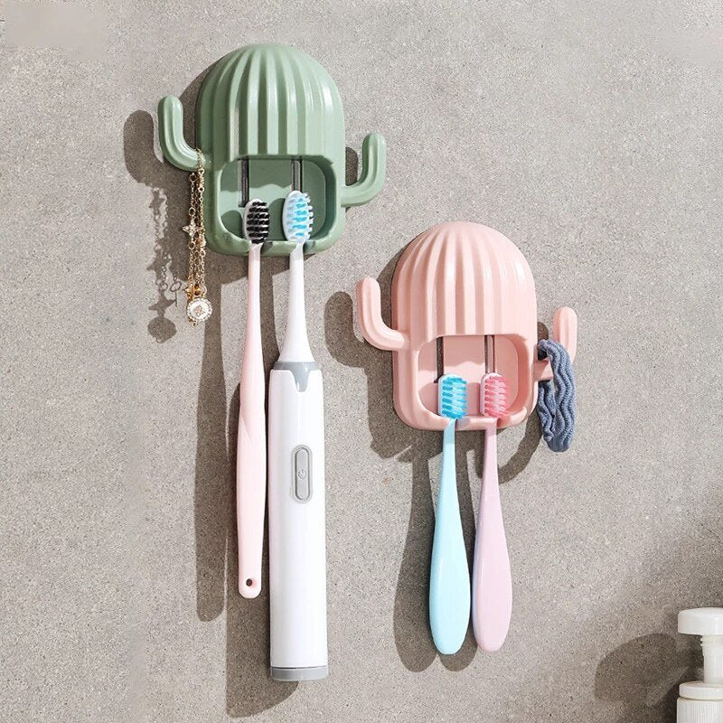 Creative Snail Flamingo Cactus Toothbrush Holder - DS Traders