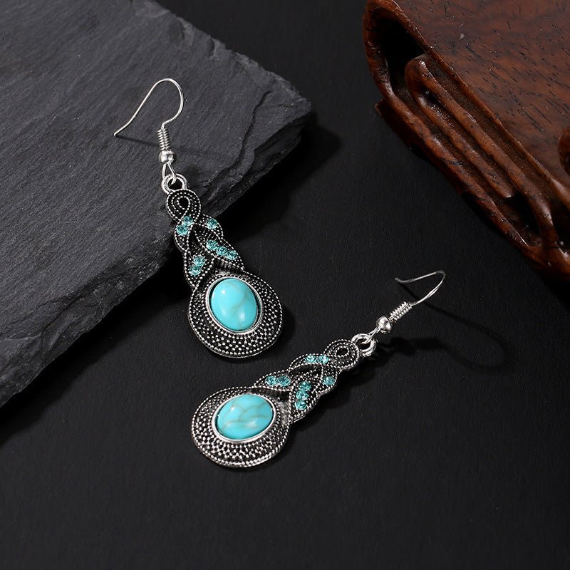 Crystal Drop Earrings - DS Traders